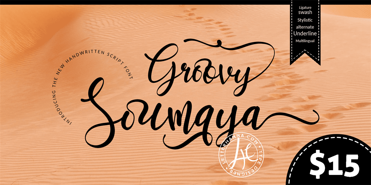 Groovy Soumaya Font