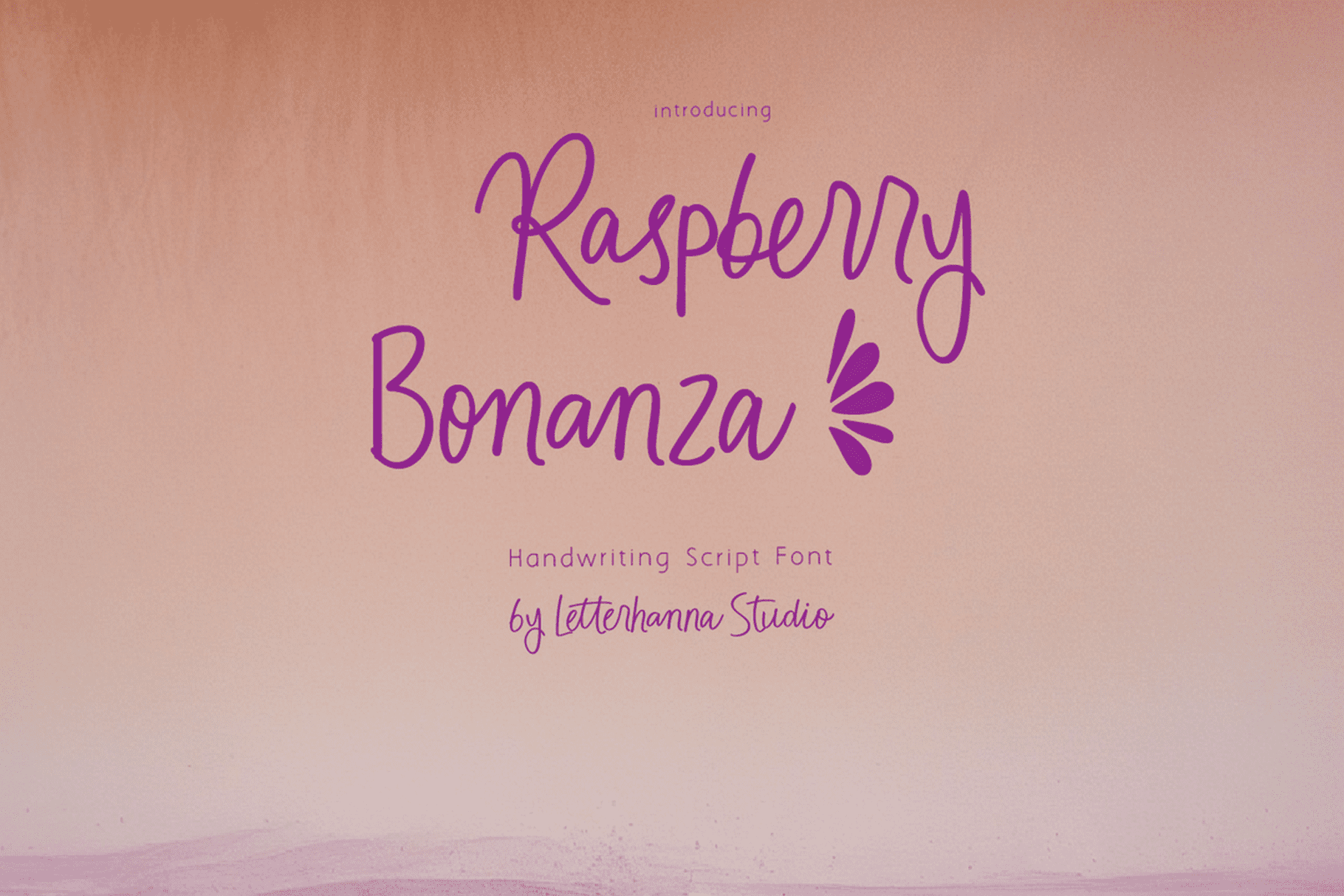 R Raspberry Font Raspberry Bonanza Quirky Handwriting Font - Letterhanna Studio